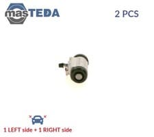 Image of 0 986 475 971 DRUM WHEEL BRAKE CYLINDER PAIR BOSCH 2PCS FOR VAUXHALL COMBO III