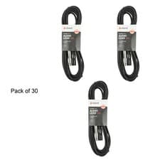 Image of Chord Cables - Classic Audio Leads 6.3mm Mono Jack Plug - XLR Male - Pack of 30