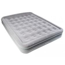 Image of Vango Hi-Rise Double Flocked Airbed: Nocturne Grey