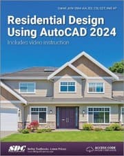 Image of Residential Design Using AutoCAD 2024 by Daniel John Stine Paperback Book