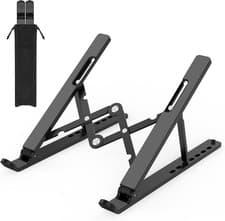 Image of Nayka Adjustable Laptop Stand Riser, Foldable Cooling for 10–15.6 Inch
