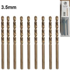 Image of Heavy Duty Cobalt Drill Bits 10�100x HSS Ground Flute For Stainless Hard Metals