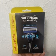 Image of Wilkinson Sword Hydro 5 Razor Shaving Razor -With 13 Refill Blades Value Pack