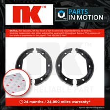 Image of Handbrake Shoes Set fits BMW 320D 2.0D 2004 on Parking NK 34411163988 34411164