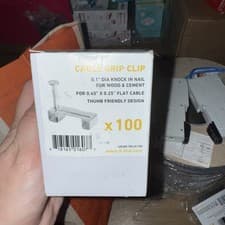 Image of D-Line Cable Grip Clip 0.45 X 0.25 Pack Of 100