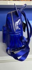 Image of Loungefly Mickey Mouse Disney Holographic Blue Oil Slick Mini Backpack BNWT
