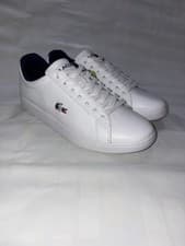 Image of Lacoste Carnaby Evo Tri 1 White Trainers – UK 7 – Brand New