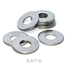 Image of FORM C WASHERS FLAT WIDER ZINC PLATED METRIC M5 M6 M8 M10 M12 M14 M16 M20 M24
