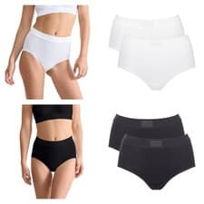Image of Sloggi Double Comfort Maxi Briefs Knickers 2 Pack 10222796
