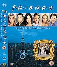 Image of Friends - Series 8 - Complete (DVD, 2002, 3-Disc Set, Box Set)