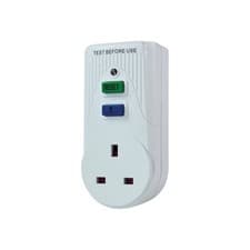 Image of Faithfull Power Plus RCD Adaptor (Circuit Breaker)