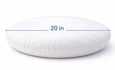 Image of Round Cushion Seat Pad Inner Insert Scater Filler Circle Shape Pillow 16"18"20"