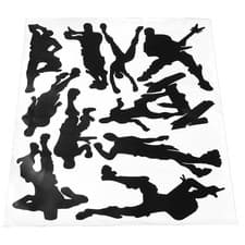 Image of PVC Wall Stickers Innovative Decorative Wall Decals For Living Room Bedroom BAJ