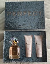Image of Marc Jacobs Perfect Eau De Parfum 100ml, 75ml Body Lotion & Shower Gel Gift Set 