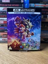 Image of The Super Mario Bros. Movie (2023) Custom Slipcover 4K UHD / Blu Ray Case Size