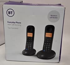 Image of bt - everyday phone 2 handsets