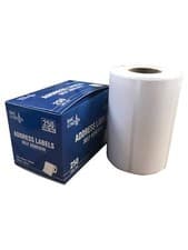 Image of Office Address Labels 89x36mm on Continuous Roll 37mm x 89mm  [250 Labels]