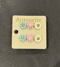 Image of Accessorize Beautiful crystal Stud Earrings.