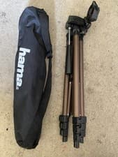 Image of Hama (Star 75) Camera Tripod, 3D Tilt Head, 125cm, Quick Release, Level, Bag