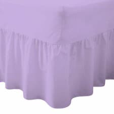 Image of Fitted Valance Sheet Non Iron Easy Care Sheets Single, Double, King, Super King