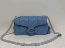Image of COACH Tabby Shoulder Bag 26 - Quilted CP147 Light Blue premium price