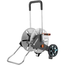 Image of GARDENA 18541-20 CleverRoll M Hose Cart Silver Stable & Ergonomic Design