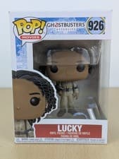 Image of FUNKO POP! Movies Ghostbusters Afterlife Lucky #926 Figure New With Box Damage 