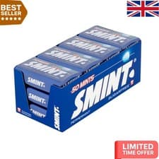 Image of Multipack of 12 Peppermint Mints | Sugar-Free Freshness in Convenient Tins