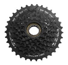 Image of SunRace MFM300 7 Speed Bicycle Freewheel 14-34T In Black