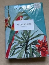 Image of Accessorize Paradise double quilt cover and 2 pillow cases pure cotton