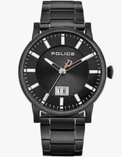 Image of Police PL15404JSB.02M Unisex Adult Analogue Quartz Watch Stainless Steel Strap