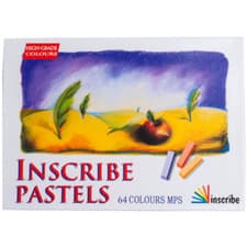 Image of Inscribe Half-Stick Soft Pastel Assorted Set (64pc)