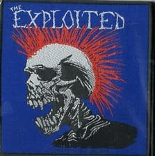 Image of The Exploited Punk Patch Mohican