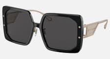 Image of Brand New Bvlgari Sunglasses Black Gold