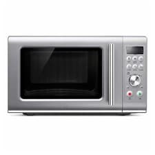 Image of Sage The Compact Wave Soft Close Microwave Silvern