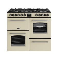 Image of Belling Farmhouse 100cm Dual Fuel Range Cooker - Cream 444411830