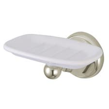 Image of BA4815SN Metropolitan Wall Mount Soap Dish Holder, Brushed Nickel