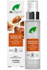 Image of Organic Moroccan Argan Oil Hair Treatment Serum 100ml (Dr Organic)