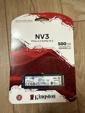 Image of Kingston NV3 500GB M.2 Internal NVME Gen4 SSD New Sealed