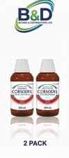 Image of 2x Corsodyl Mint Mouthwash 300ml Twin Pack - Alcohol Free Gum Treatment