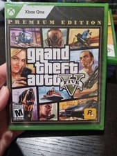 Image of New Grand Theft Auto V 5 Premium Edition Xbox One Incl GTA 5 Online   Game