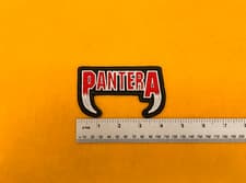 Image of Premium Embroidered Pantera Patch - 3 Sizes Iron-On/Sew-On