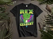 Image of Disney Pixar Toy Story 4 Retro Rex T-shirt T shirt Men Women Unisex Tshirt K308