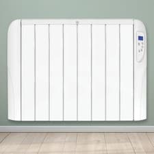 Image of 2000W Electric Panel Heater Wall Mounted Bathroom Safe Radiator Timer Thermostat