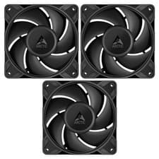 Image of Arctic P12 Pro PST 120mm PWM Case Fan Black 3000 RPM 77 CFM 4-Pin Pack