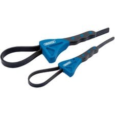Image of Draper 43863 Soft Grip Strap Wrench Set (2 Piece)