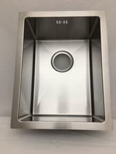 Image of Undermount Kitchen Sink 340x440x200mm Single Bowl 1.2mm Stainless Steel
