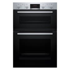 Image of Bosch MBA533BS0B Series 4 Electric Built-In Double Oven Stainless Steel RRP £789