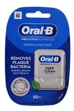 Image of Oral-B Pro-Expert Advanced Deep Clean Cool Mint Waxed Floss Tape 50m