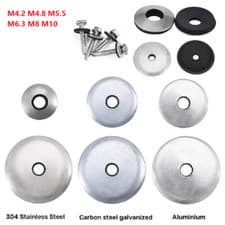 Image of Bonded Sealing Washers EPDM Rubber Waterproof M4.2 M4.8 M5.5 M6.3 M8M10Stainless